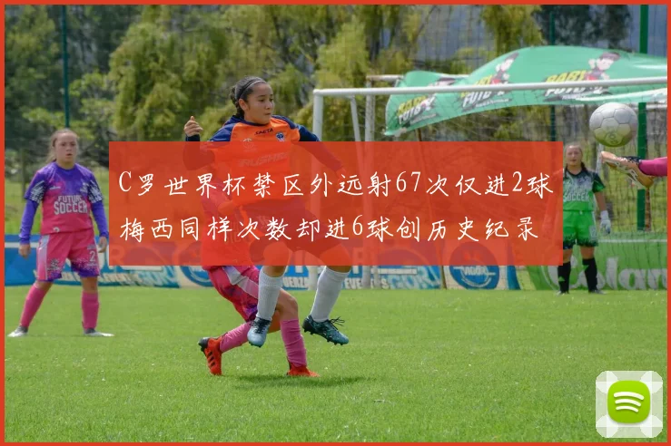 C罗世界杯禁区外远射67次仅进2球梅西同样次数却进6球创历史纪录